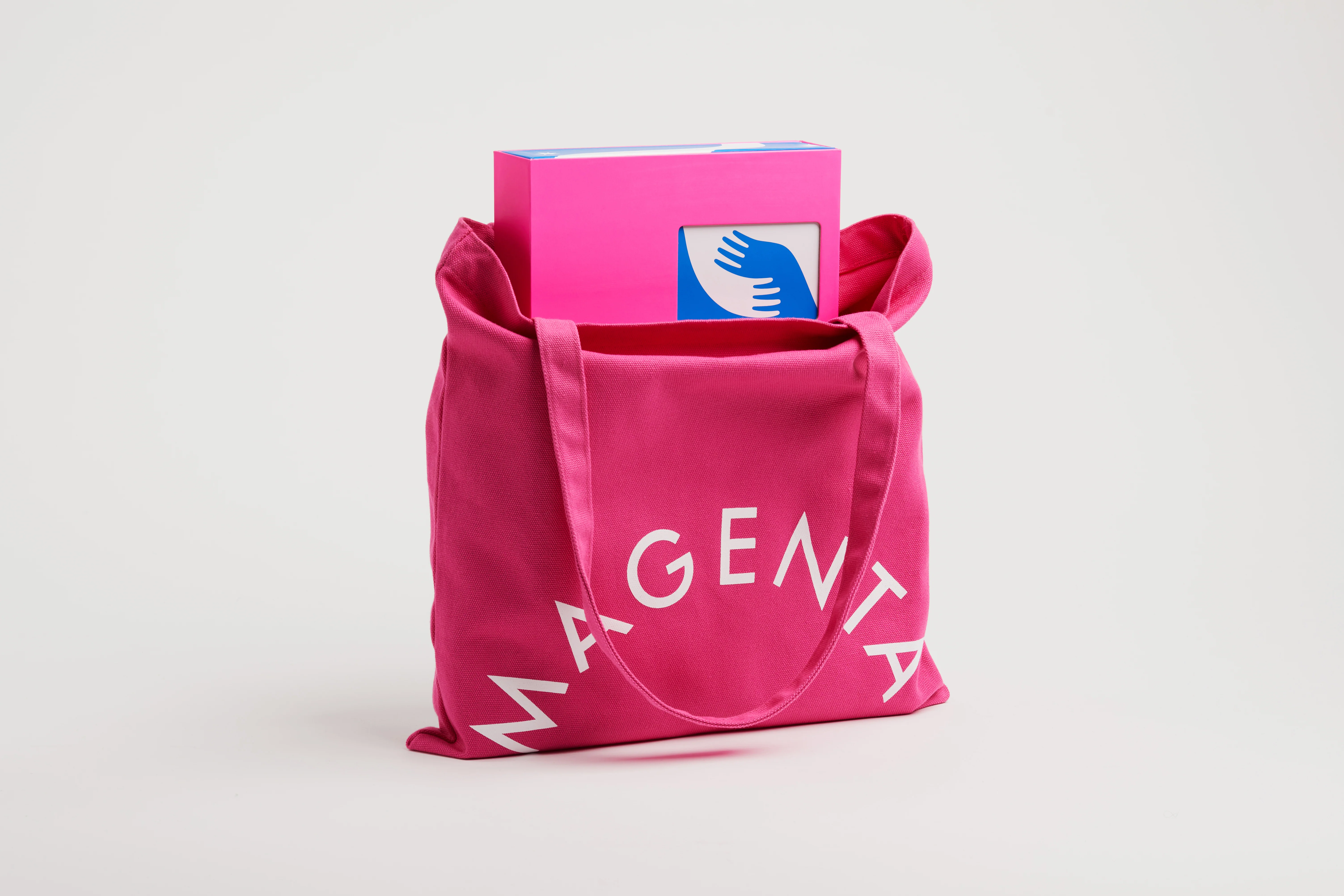 Magenta Tote Bag - Image 3